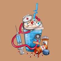Nurse Frappe Coffee Heavyweight Hoodie | Teevron