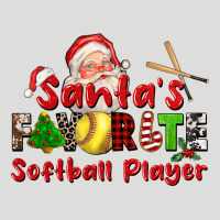 Santas Favorite Softball Player Zipper Hoodie | Teevron