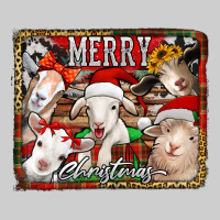Merry Christmas Goats Premium Tee | Teevron