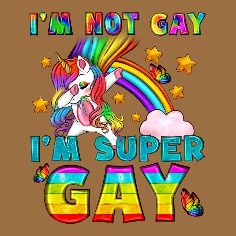 Lgbtq I'm Not Gay I'm Super Gay Vintage Tee by BundleAndBundleShop | Teevron
