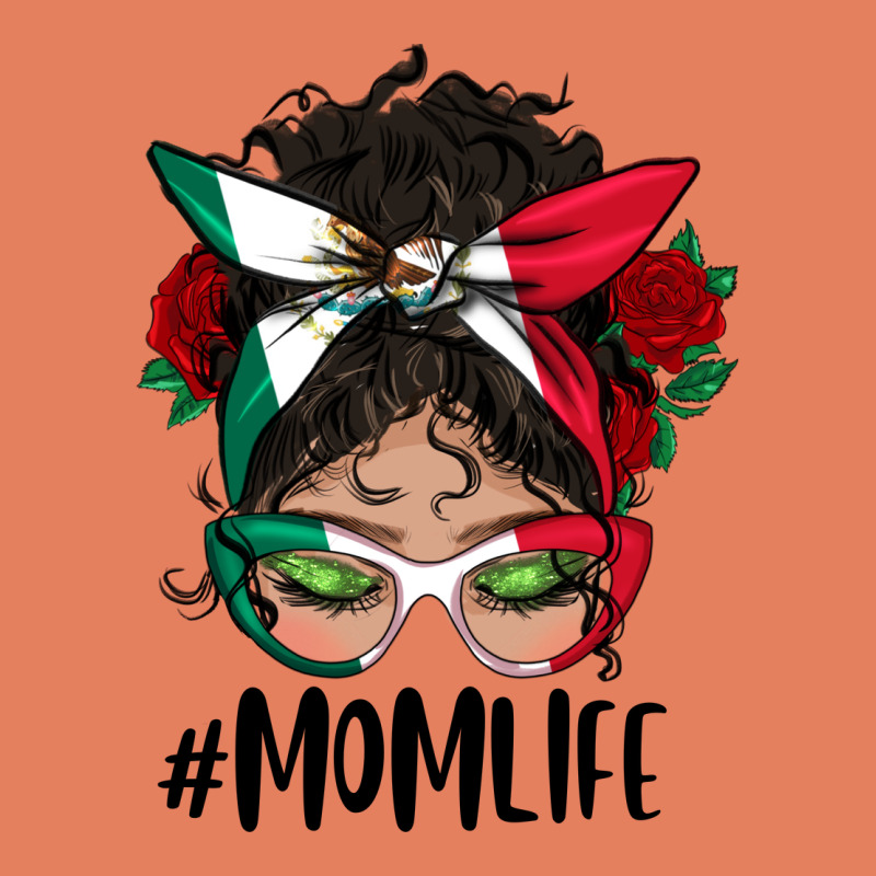 Mexican Mom Life Messy Bun Mama Classic Tee by BundleAndBundleShop | Teevron