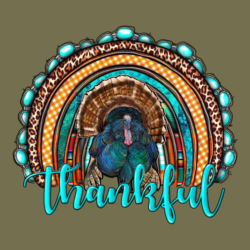 Western Thanksgiving Rainbow With Turkey Vintage Hoodie by RanaPortraitStore | Teevron