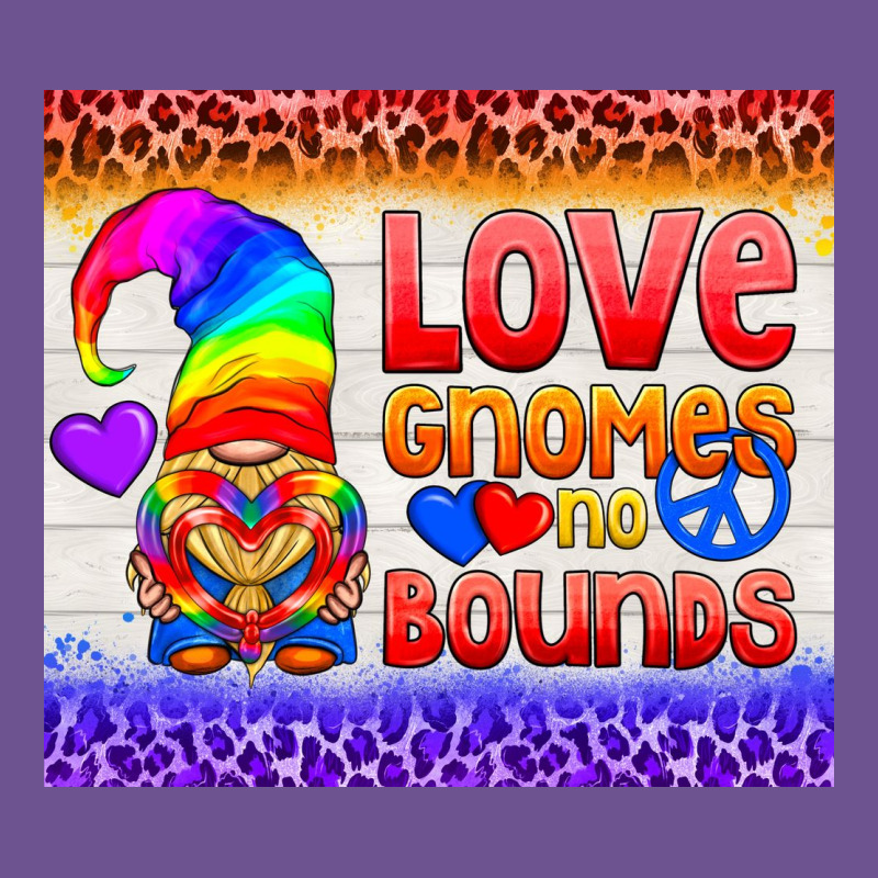 Lgbtq+ Love Gnomes No Bounds Tumbler Vintage Tee by BundleAndBundleShop | Teevron