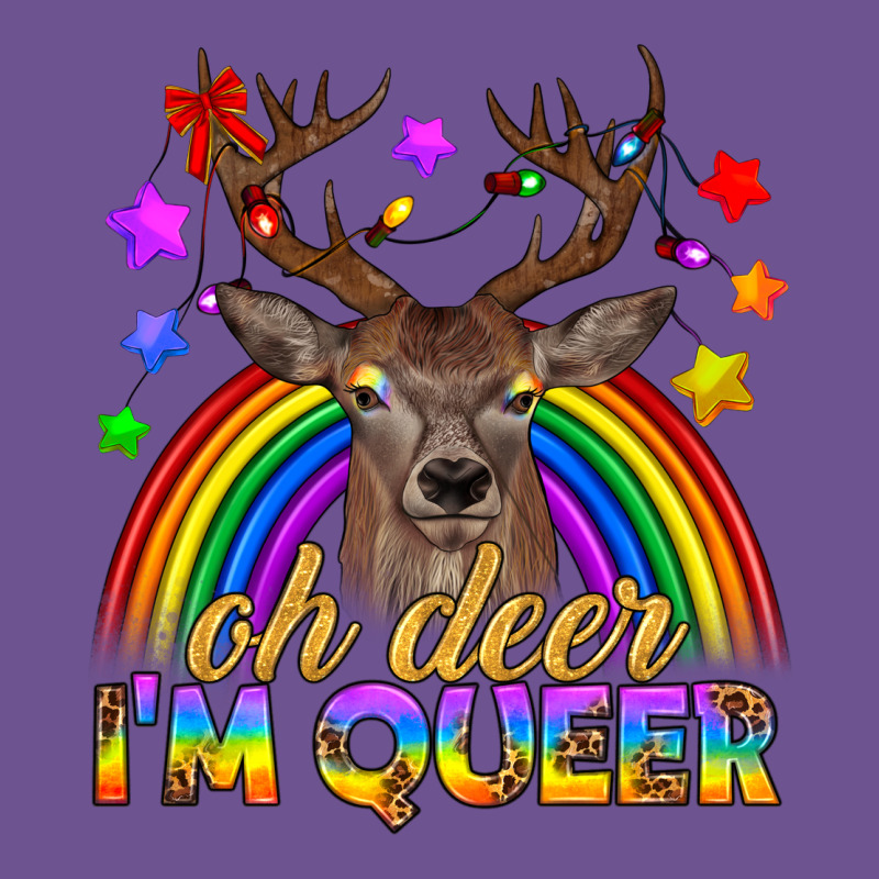 Lgbtq+ Oh Deer I'm Queer Vintage Tee by BundleAndBundleShop | Teevron