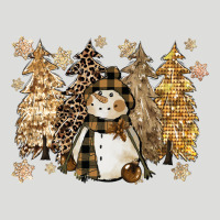 Snowman With Christmas Trees 11inches Zipper Hoodie | Teevron