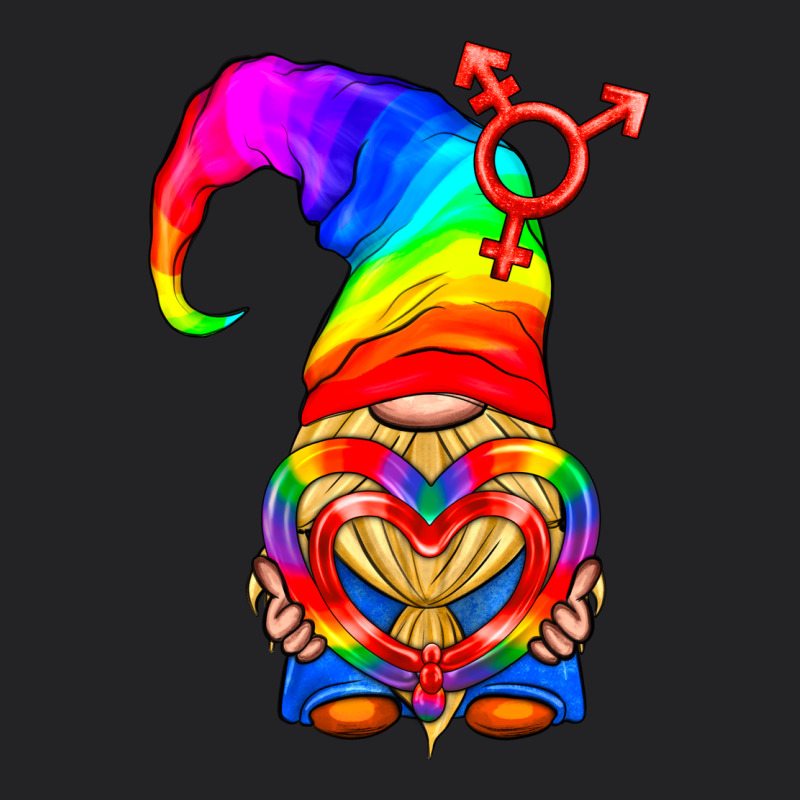 Lgbtq+ Pride Gnome With Heart Balloon Vintage Tee by BundleAndBundleShop | Teevron