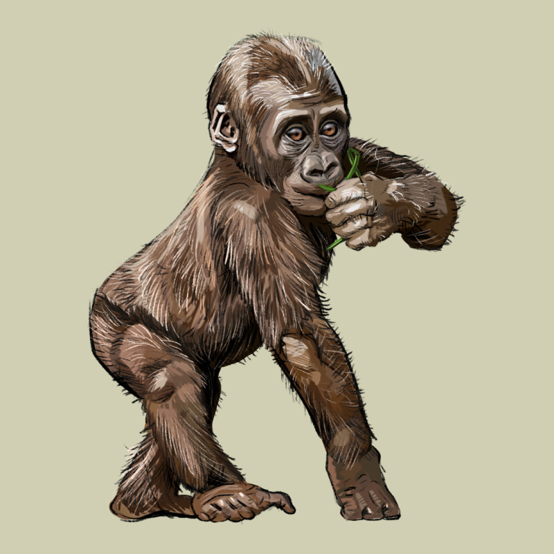 Baby Gorilla Heavy Core Tee by LillyAllenDesigns | Teevron