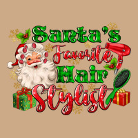 Santas Favorite Hair Stylist Vintage Hoodie | Teevron