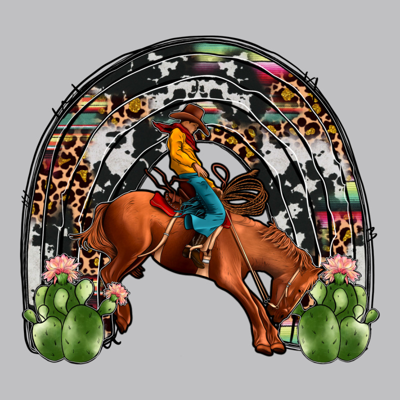Rodeo Cowboy Rainbow Classic Tee by JahusDesignShop | Teevron