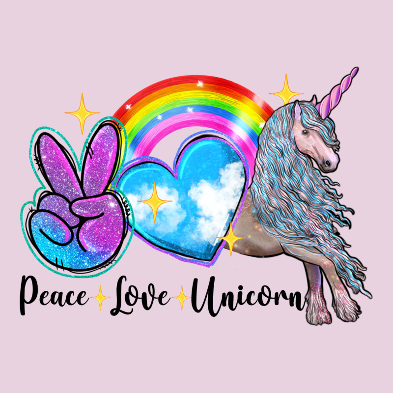 Peace Love Unicorn Ladies Tee by LillyAllenDesigns | Teevron