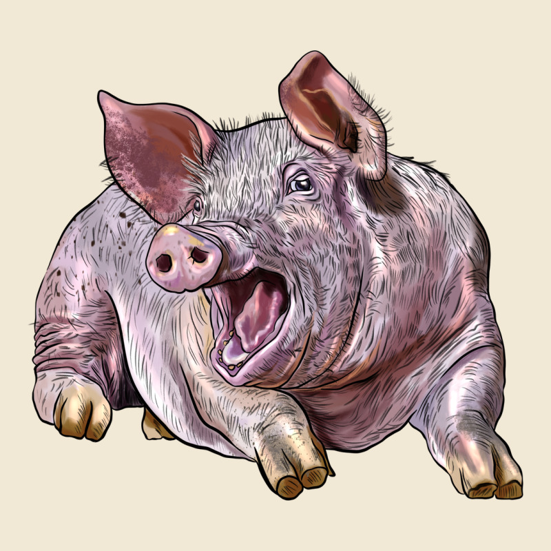 Landrace Pig Premium Tee by LillyAllenDesigns | Teevron
