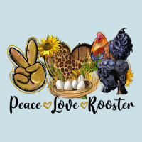 Peace Love Rooster Ladies Tee | Teevron