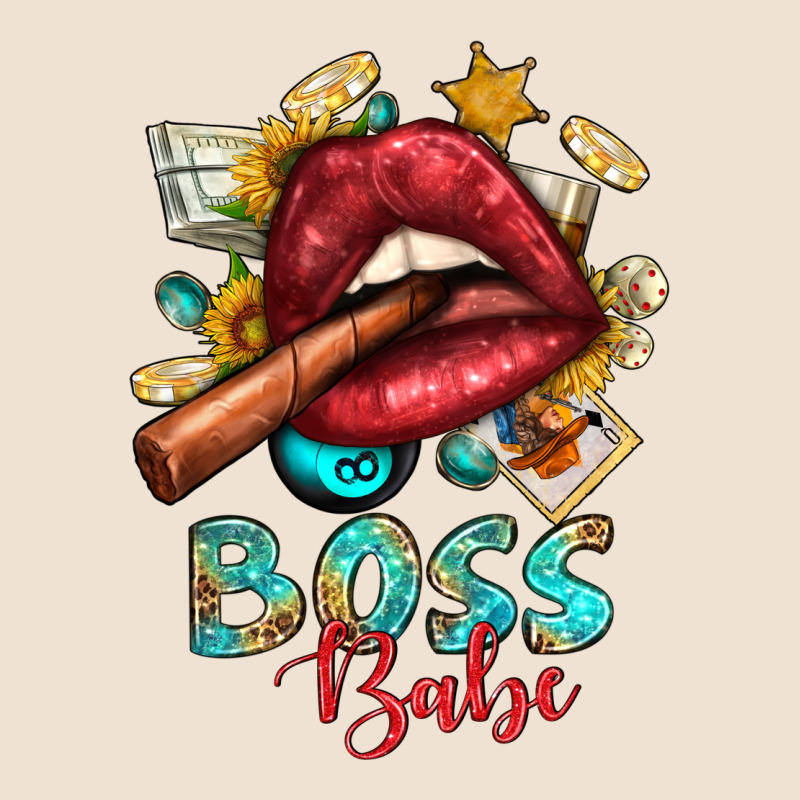 Western Boss Babe Cigar Lip Urban Heavy Tee by BundleAndBundleShop | Teevron