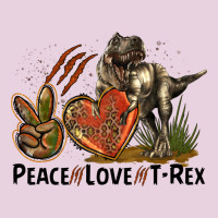 Western Peace Love T-rex Ladies Tee | Teevron