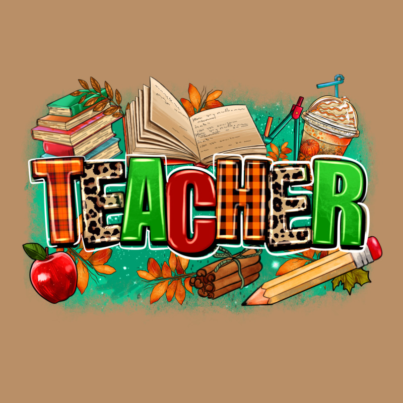 Teacher Fall Vintage Hoodie by MaliasSmallBusiness | Teevron