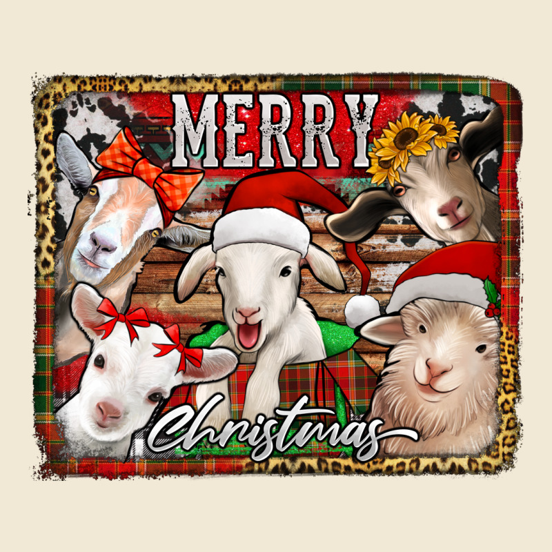Merry Christmas Goats Premium Tee by Jasminsmagicworld | Teevron