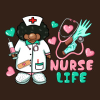 Nurse Life Afro American Nurse Heavy Core Tee | Teevron