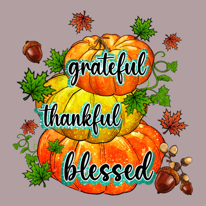 Grateful Thankful Blessed Vintage Hoodie by MaliasSmallBusiness | Teevron