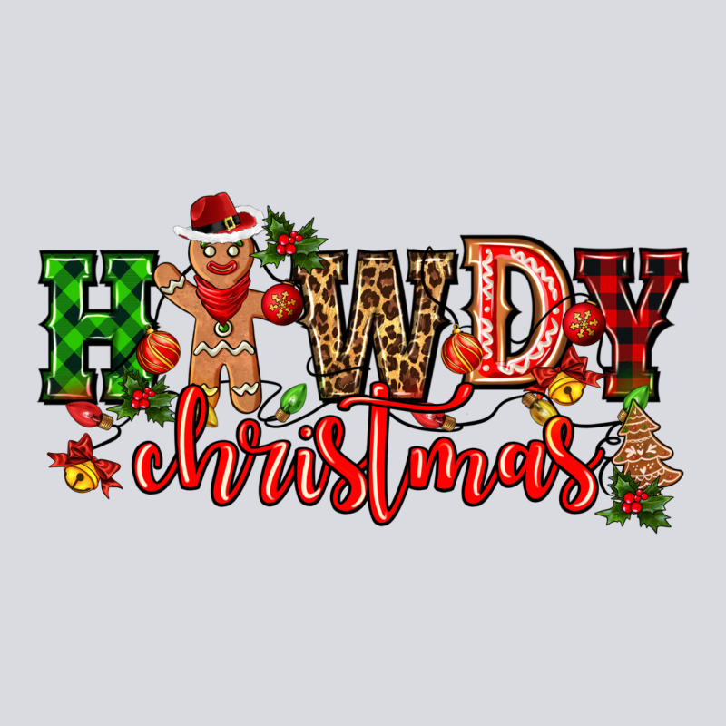 Howdy Christmas Gingerman Bread With Cowboy Zipper Hoodie by CowGirlArtShop | Teevron