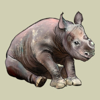 Baby Rhino Illustrations Heavy Core Tee | Teevron