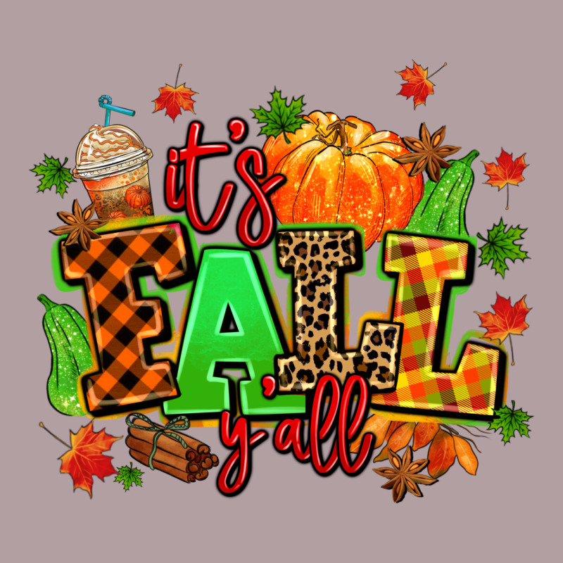 Its Fall Yall Vintage Hoodie by MaliasSmallBusiness | Teevron
