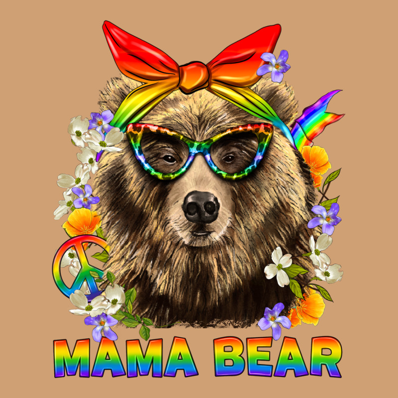 Mama Bear Pride Lgbtq+ Vintage Tee by BundleAndBundleShop | Teevron