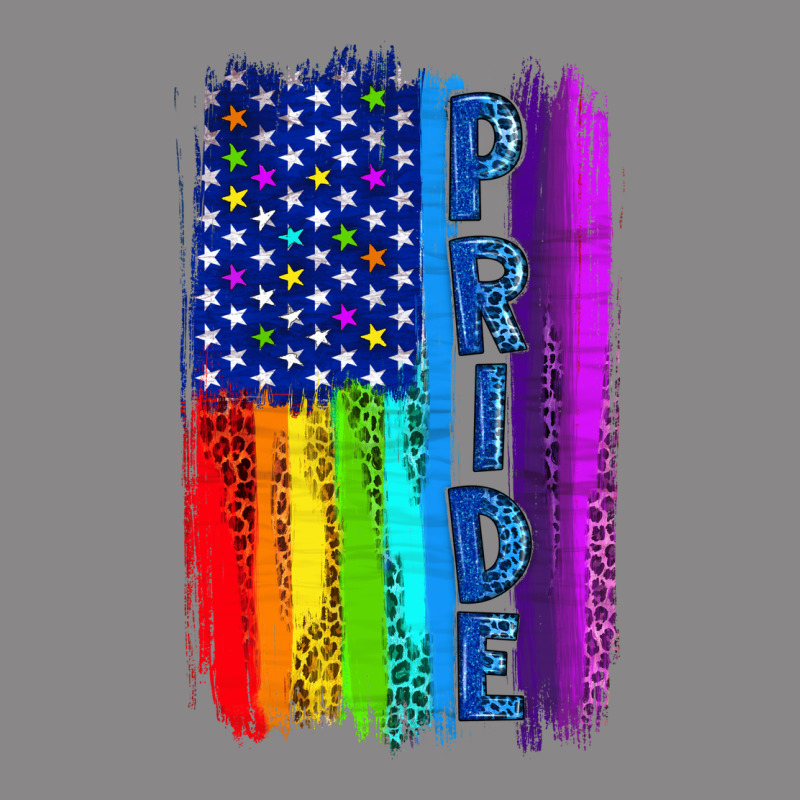 Pride Lgbtq+ American Flag Vintage Tee by BundleAndBundleShop | Teevron