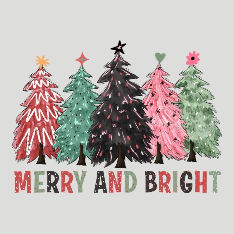Merry And Bright Zipper Hoodie by CowGirlArtShop | Teevron