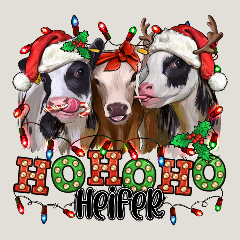 Ho Ho Ho Heifer Christmas Heifers Heavy Core Tee by Jasminsmagicworld | Teevron
