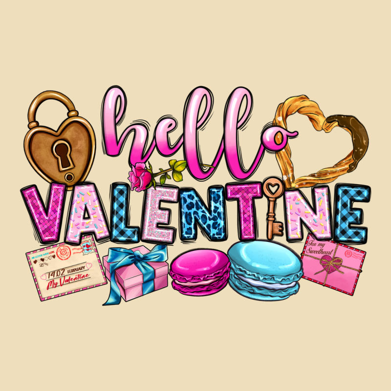 Hello Valentine Premium Hoodie by OliviaCreatesArt | Teevron