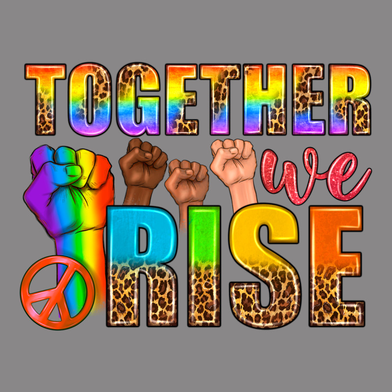 Western Lgbtq+ Together We Rise Vintage Tee by BundleAndBundleShop | Teevron