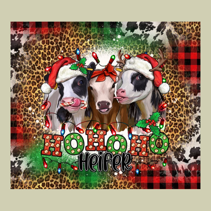 Ho Ho Ho Heifer Christmas Heifers Heavy Core Tee by Jasminsmagicworld | Teevron