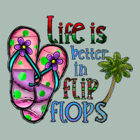 Life Is Better İn Flip Flops Classic Tee | Teevron