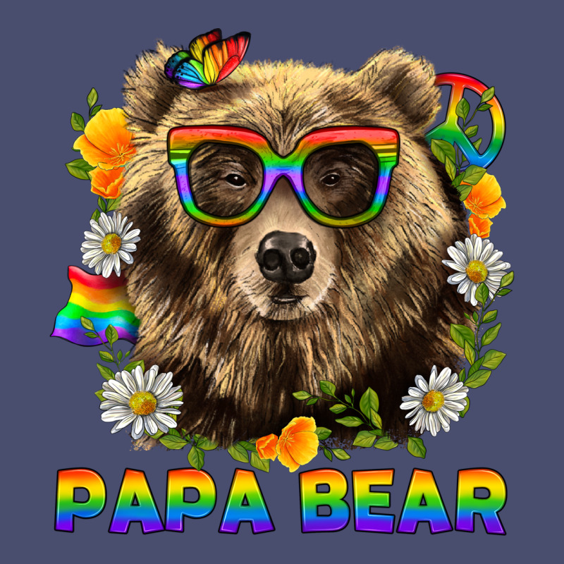 Papa Bear Pride Lgbtq+ Vintage Tee by BundleAndBundleShop | Teevron