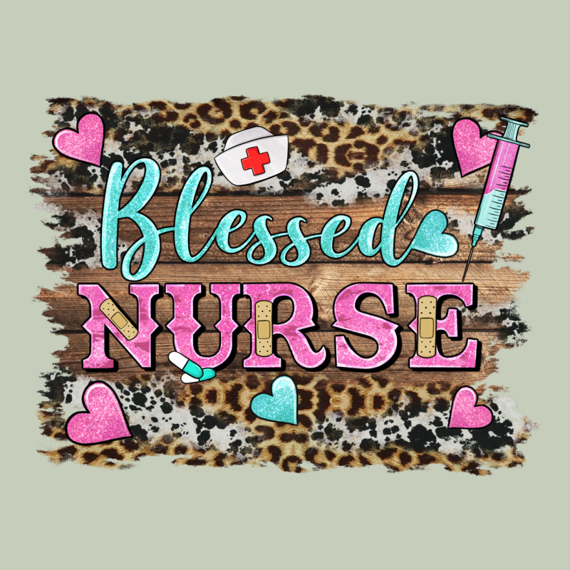 Blessed Nurse Ladies Tee by BarkalooDesign | Teevron