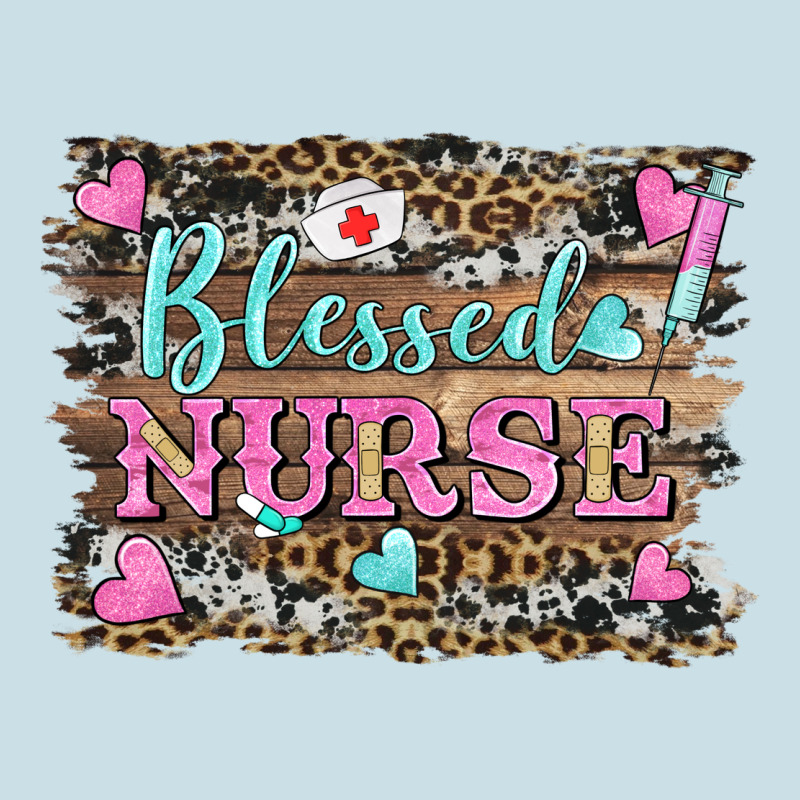 Blessed Nurse Ladies Tee by BarkalooDesign | Teevron