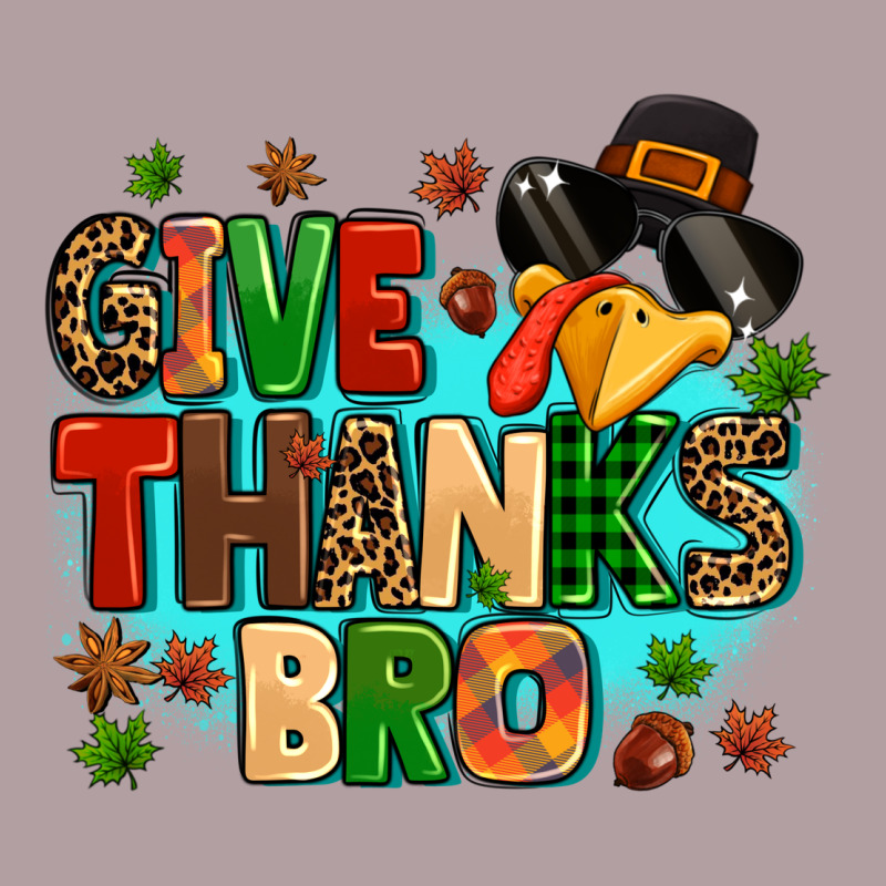Give Thanks Bro Vintage Hoodie by MaliasSmallBusiness | Teevron
