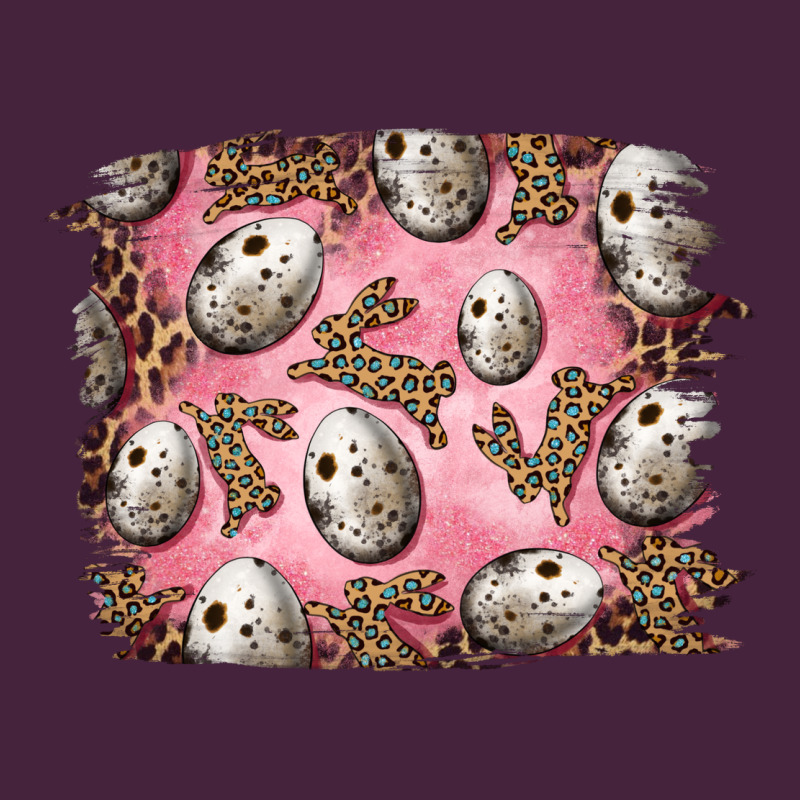 Easter Quail Eggs And Leopard Bunny Long Sleeve Tee by RanaPortraitStore | Teevron