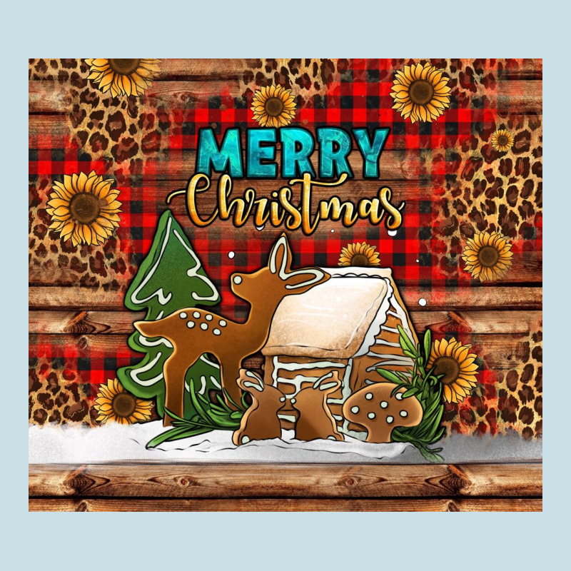 Merry Christmas Cookies Buffalo Plaid Ladies Tee by Jasminsmagicworld | Teevron