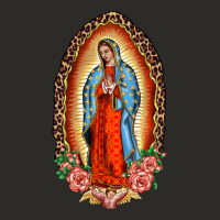 Our Lady Of Guadalupe Leopard And Roses Heavy Core Tee | Teevron