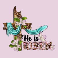 He Is Risen Cross Ladies Tee | Teevron