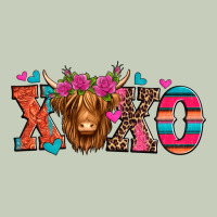 Xoxo Valentine's Day Highland Cow Ladies Tee | Teevron
