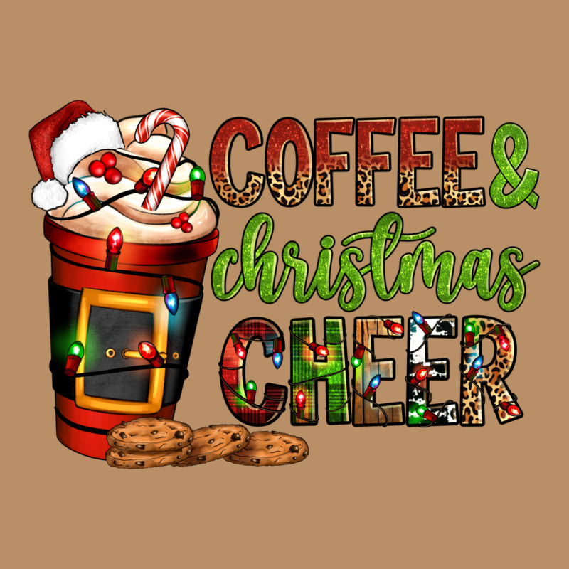 Coffee And Christmas Cheer Vintage Hoodie by NancyCooperArtShop | Teevron