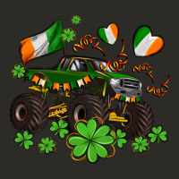 Monster Truck With Shamrocks Heavy Core Tee | Teevron
