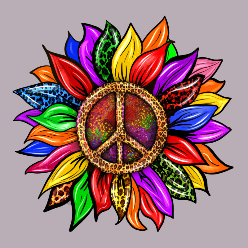 Pride Lgbtq+ Sunflower With Peace Vintage Tee by BundleAndBundleShop | Teevron
