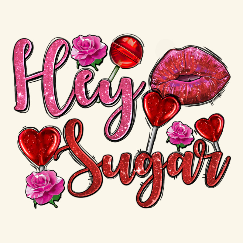 Hey Sugar With Lips And Candies Olivia Premium Hoodie by OliviaCreatesArt | Teevron