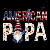 American Papa With Gnome Ladies Tee | Teevron