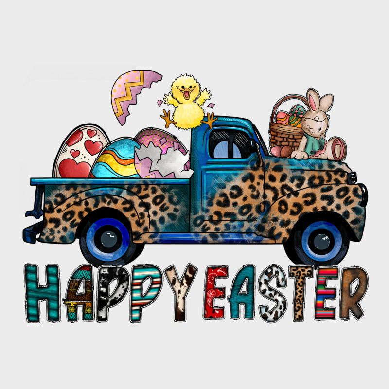 Happy Easter Truck Urban Hoodie by CowhideDigitalArt | Teevron