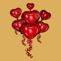 Heart Balloons Olivia Premium Hoodie | Teevron