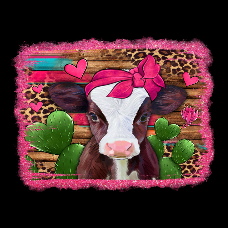 Valentines Day Baby Calf Ladies Tee by Jasminsmagicworld | Teevron